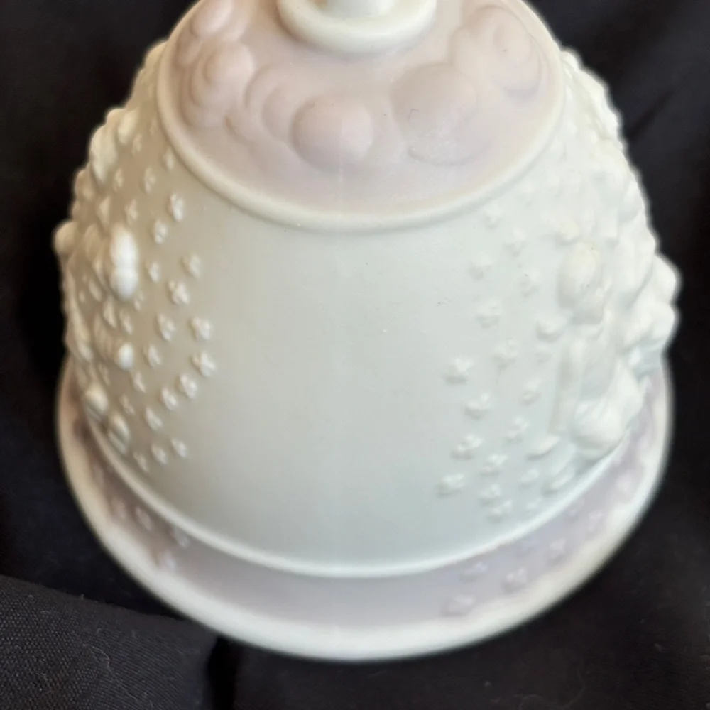 Lladro 1987 Porcelain Christmas Ornament Bell Holiday Vintage Collectible